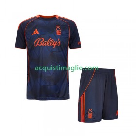 Divisa di Calcio Nottingham Forest Bambino Terza 2025/2026